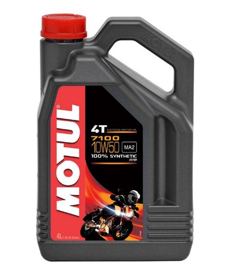 Ulei de motor pentru motociclete MOTUL 7100 10W-50, 4T, 4 litri